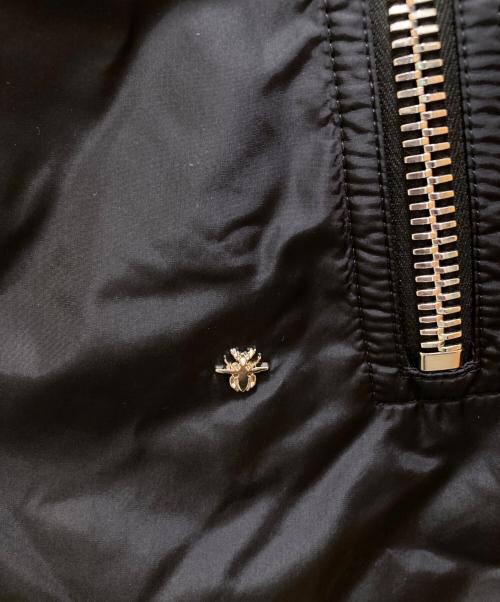 DIOR HOMME（ディオール オム）Dior Homme (ディオール オム) BEEパーツ付ナイロンブルゾンジャケット ブラック サイズ:54の古着・服飾アイテム
