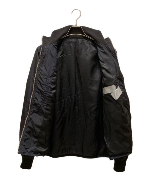 DIOR HOMME（ディオール オム）Dior Homme (ディオール オム) BEEパーツ付ナイロンブルゾンジャケット ブラック サイズ:54の古着・服飾アイテム