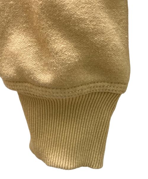 stussy（ステューシー）stussy (ステューシー) バアックアップリケ プルオーバーパーカー ベージュ サイズ:Ⅼの古着・服飾アイテム