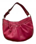 COACHコーチ）の古着「エルゴ レザーワンショルダーバッグ」｜ピンク
