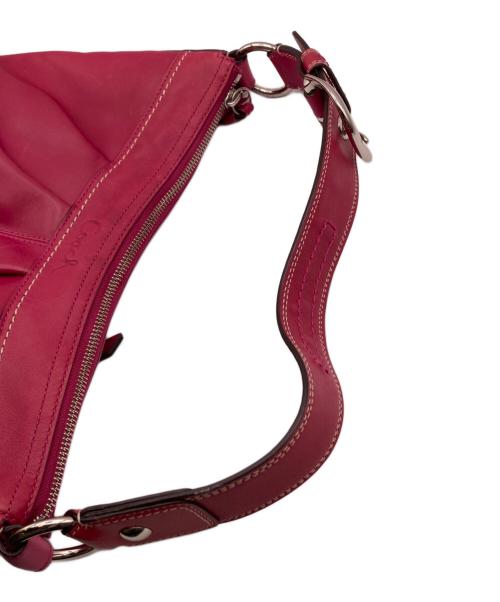 COACH（コーチ）COACH (コーチ) エルゴ レザーワンショルダーバッグ ピンクの古着・服飾アイテム