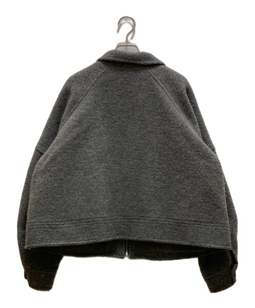 FRED PERRY（フレッドペリー）FRED PERRY (フレッドペリー) ウール混 キャバン ジャケット グレー サイズ:UK10の古着・服飾アイテム