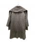 JENNE (ジェンヌ) リバーウールシルクコート グレー サイズ:ＸＬ：25000円