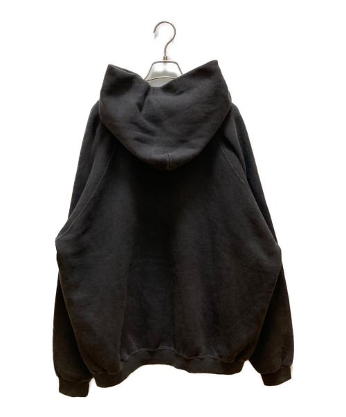 adidas（アディダス）adidas (アディダス) ヴィンテージトレフォイルプルオーバーパーカー ブラック サイズ: Lの古着・服飾アイテム