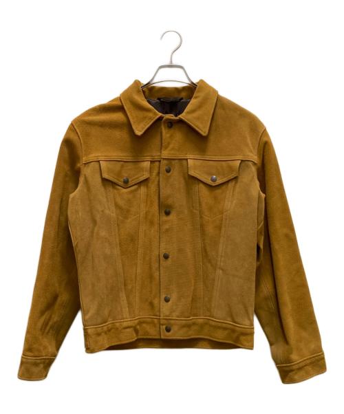 Schott（ショット）Schott (ショット) スエードトラッカージャケット ブラウン サイズ:４０の古着・服飾アイテム