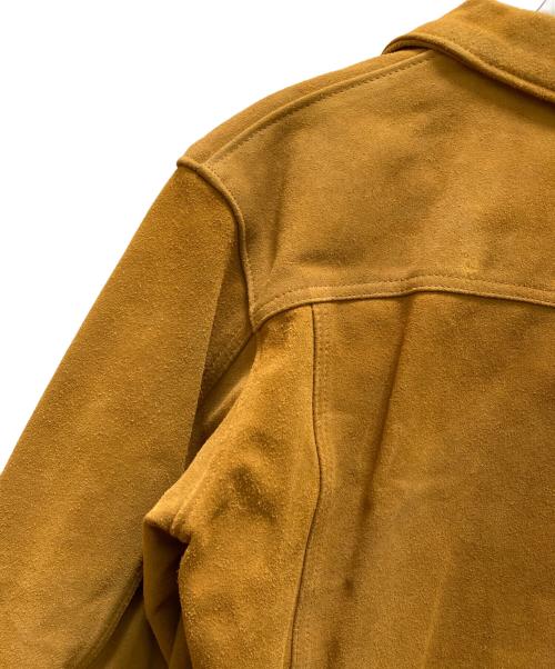 Schott（ショット）Schott (ショット) スエードトラッカージャケット ブラウン サイズ:４０の古着・服飾アイテム