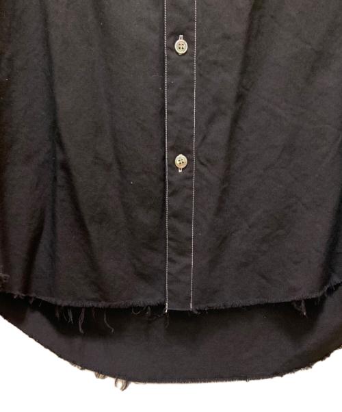 sulvam（サルバム）sulvam (サルバム) gabardine stand collar SH ブラック サイズ:Ｓの古着・服飾アイテム