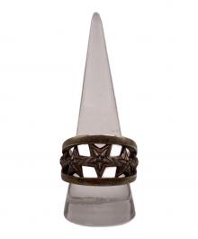 Cody Sanderson（コディ・サンダーソン）の古着「5 STAR IN STAR RING」｜シルバー