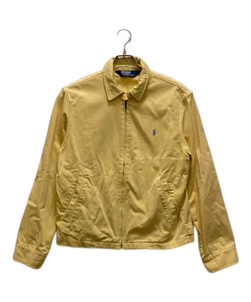POLO RALPH LAUREN（ポロ・ラルフローレン）POLO RALPH LAUREN (ポロ・ラルフローレン) スイングトップ イエロー サイズ:Mの古着・服飾アイテム