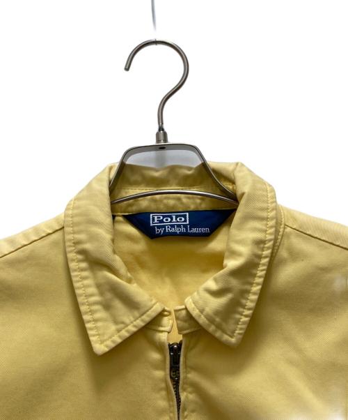 POLO RALPH LAUREN（ポロ・ラルフローレン）POLO RALPH LAUREN (ポロ・ラルフローレン) スイングトップ イエロー サイズ:Mの古着・服飾アイテム