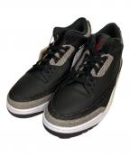 NIKE×LEVI'Sナイキ×リーバイス）の古着「エア ジョーダン 3 レトロ SP」｜ブラック