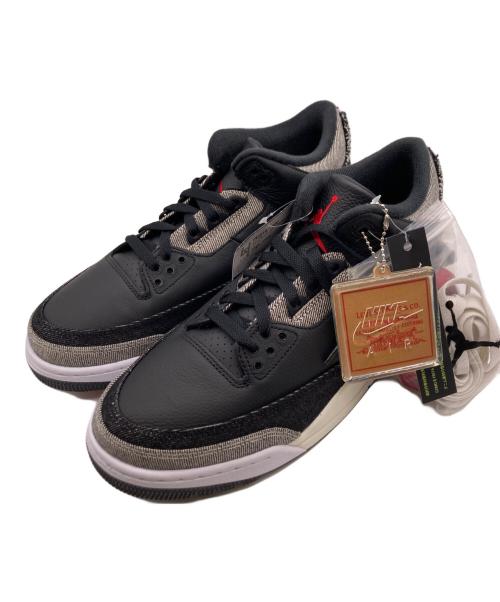 NIKE（ナイキ）NIKE (ナイキ) LEVI'S (リーバイス) エア ジョーダン 3 レトロ SP ブラック サイズ:27.5 未使用品の古着・服飾アイテム