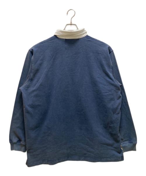 AVIREX（アヴィレックス）AVIREX (アヴィレックス) STABRIDGE (スタブリッジ) HAWKS RUGBY SHIRTS ネイビー サイズ:ＸＬ 未使用品の古着・服飾アイテム