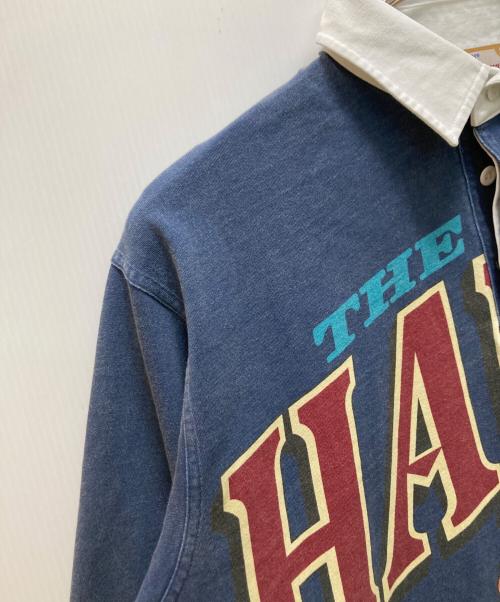AVIREX（アヴィレックス）AVIREX (アヴィレックス) STABRIDGE (スタブリッジ) HAWKS RUGBY SHIRTS ネイビー サイズ:ＸＬ 未使用品の古着・服飾アイテム