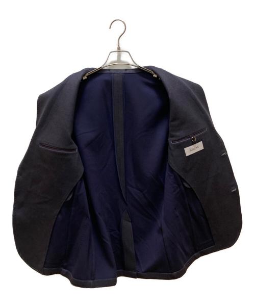 AOURE（アウール）AOURE (アウール) チェルビーノセットアップ2Bテーラードジャケット ネイビー サイズ:Lの古着・服飾アイテム