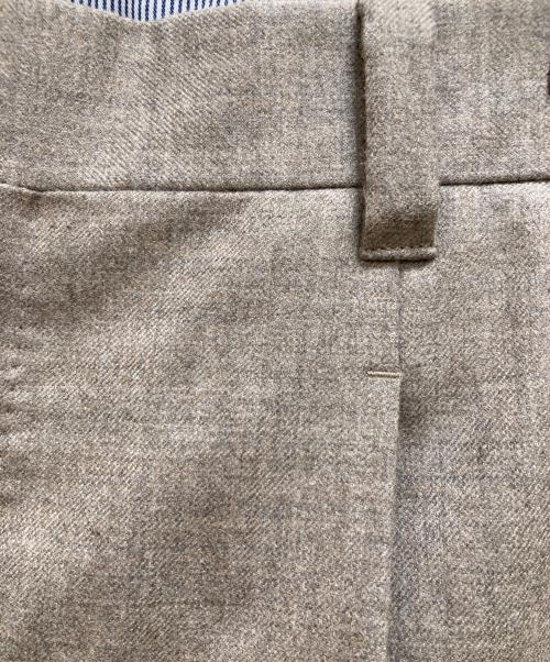 IGARASHI TROUSERS（イガラシ トラウザーズ）IGARASHI TROUSERS (イガラシ トラウザーズ) ウールスラックス ベージュ サイズ:50の古着・服飾アイテム