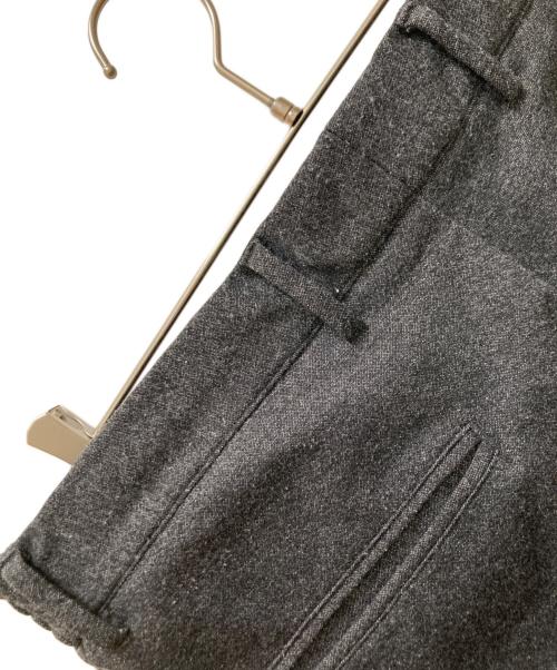 BERWICH（ベルウィッチ）BERWICH (ベルウィッチ) VITALE BARBERIS CANONICO (ヴィターレ バルベリス カノニコ) 別注ウールタックスラックス グレー サイズ:48の古着・服飾アイテム