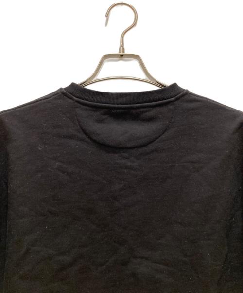 VALENTINO（ヴァレンティノ）VALENTINO (ヴァレンティノ) スパンコールロゴトレーナー ブラック サイズ:ＸＳの古着・服飾アイテム