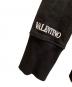 中古・古着 VALENTINO (ヴァレンティノ) スパンコールロゴトレーナー ブラック サイズ:ＸＳ：18000円