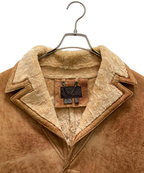 ZARA（ザラ）ZARA (ザラ) ムートンジャケット ベージュ サイズ:Ｌの古着・服飾アイテム