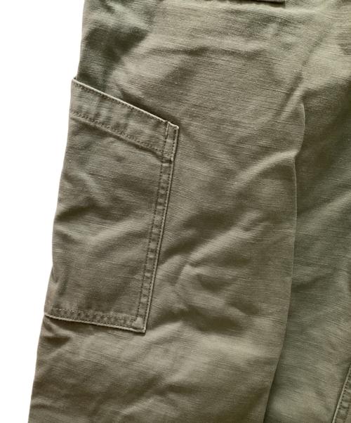 URBAN RESEARCH（アーバンリサーチ）URBAN RESEARCH (アーバンリサーチ) SHIOTA (シオタ) バックサテンユーティリティー トラウザー パンツ グリーン サイズ:Mの古着・服飾アイテム