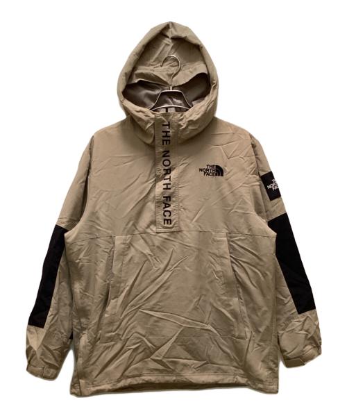 THE NORTH FACE（ザ ノース フェイス）THE NORTH FACE (ザ ノース フェイス) アノラックパーカー ベージュ×ブラック サイズ:XLの古着・服飾アイテム