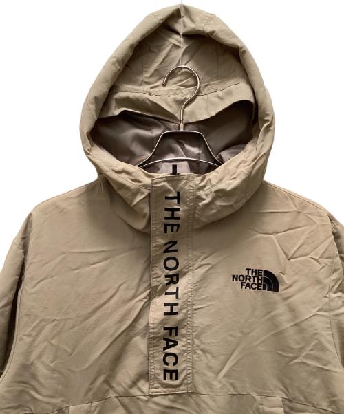 THE NORTH FACE（ザ ノース フェイス）THE NORTH FACE (ザ ノース フェイス) アノラックパーカー ベージュ×ブラック サイズ:XLの古着・服飾アイテム