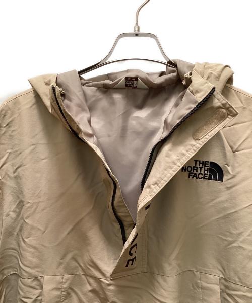 THE NORTH FACE（ザ ノース フェイス）THE NORTH FACE (ザ ノース フェイス) アノラックパーカー ベージュ×ブラック サイズ:XLの古着・服飾アイテム