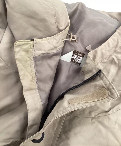 THE NORTH FACE（ザ ノース フェイス）THE NORTH FACE (ザ ノース フェイス) アノラックパーカー ベージュ×ブラック サイズ:XLの古着・服飾アイテム