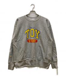 Champion REVERSE WEAVE×BEAMS×DISNEY（チャンピオン リバース ウィーブ×ビームス×ディズニー）の古着「別注リバースウィーブスウェット」｜グレー