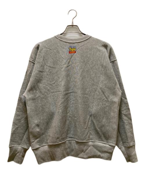 Champion REVERSE WEAVE（チャンピオン リバース ウィーブ）Champion REVERSE WEAVE (チャンピオン リバース ウィーブ) BEAMS (ビームス) Disney (ディズニー) 別注リバースウィーブスウェット グレー サイズ:Ⅼの古着・服飾アイテム