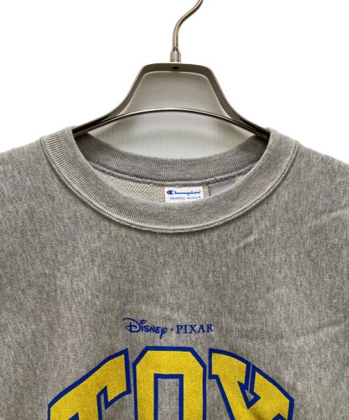 Champion REVERSE WEAVE（チャンピオン リバース ウィーブ）Champion REVERSE WEAVE (チャンピオン リバース ウィーブ) BEAMS (ビームス) Disney (ディズニー) 別注リバースウィーブスウェット グレー サイズ:Ⅼの古着・服飾アイテム