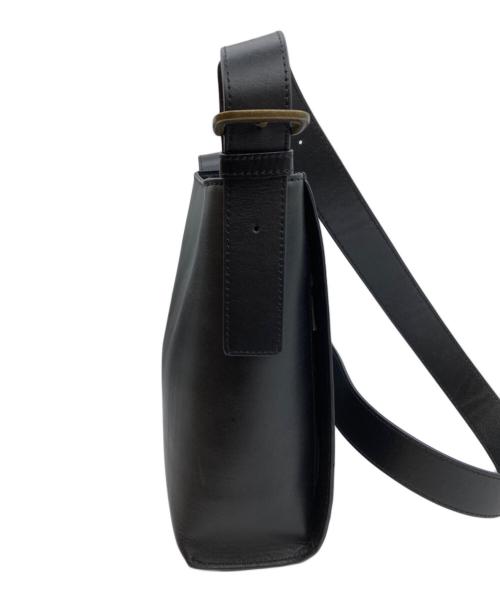 MOTHERHOUSE（マザーハウス）MOTHERHOUSE (マザーハウス) ブライトスクエアショルダーバッグ ブラックの古着・服飾アイテム