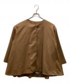 BEARDSLEYビアズリー）の古着「ライトカシミアフレアコート」｜ベージュ