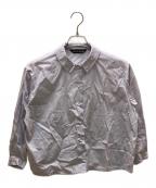 mizuiro-indミズイロインド）の古着「ダブルカラーシャツ」｜グレー