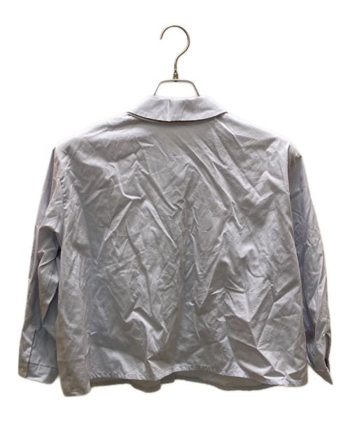 mizuiro-ind（ミズイロインド）mizuiro-ind (ミズイロインド) ダブルカラーシャツ グレー サイズ:不明　の古着・服飾アイテム