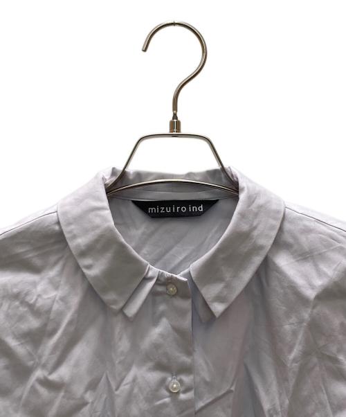 mizuiro-ind（ミズイロインド）mizuiro-ind (ミズイロインド) ダブルカラーシャツ グレー サイズ:不明　の古着・服飾アイテム