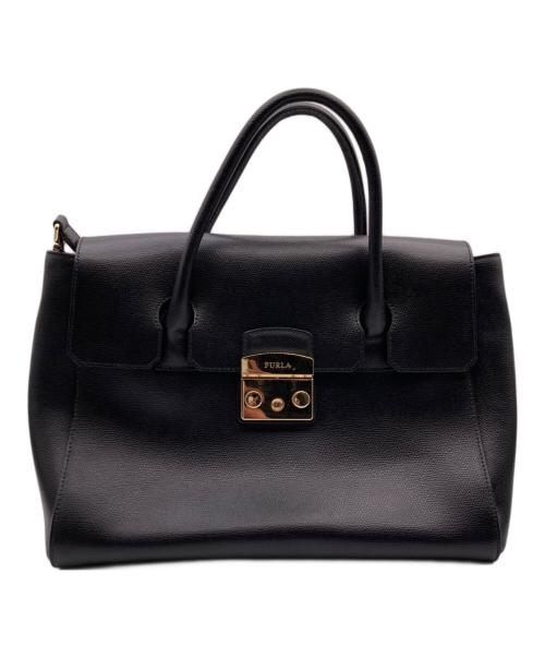 FURLA（フルラ）FURLA (フルラ) メトロポリス2WAYバッグ ブラックの古着・服飾アイテム