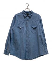 C.C. Filson（フィルソン）の古着「デニムウエスタンシャツ」｜インディゴ