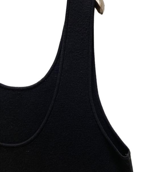 SLOBE IENA（スローブ イエナ）SLOBE IENA (スローブ イエナ) ミラノリブワンピース ブラック サイズ:38の古着・服飾アイテム