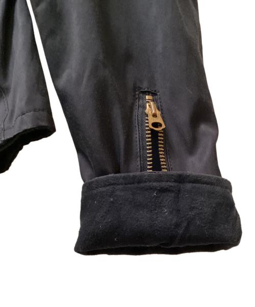 Buco（ブコ）Buco (ブコ) ロゴワッペンライダースジャケット ブラック サイズ:42の古着・服飾アイテム