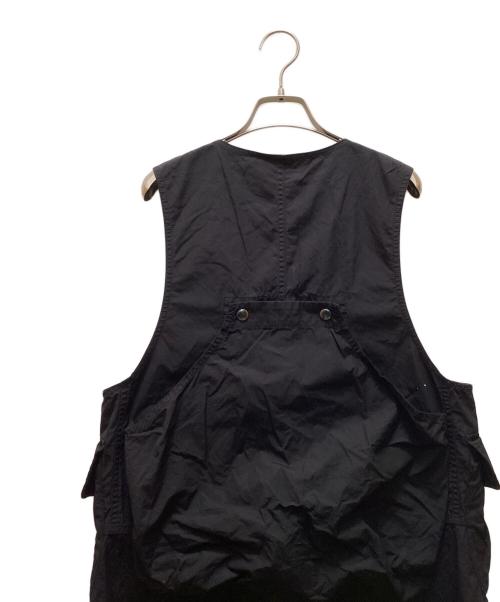 BEAMS BOY（ビームスボーイ）BEAMS BOY (ビームスボーイ) コットンウェザー ハンティングベスト オールインワン ブラック サイズ:1の古着・服飾アイテム