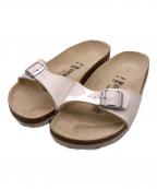 BIRKENSTOCKビルケンシュトック）の古着「マドリッド 1ストラップサンダル」｜ホワイト