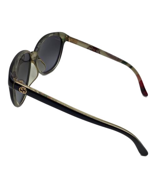 GUCCI（グッチ）GUCCI (グッチ) キャットアイサングラス ブラック サイズ:SIZE 57□15 135の古着・服飾アイテム
