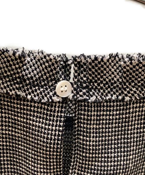 BALLSEY（ボールジィ）BALLSEY (ボールジィ) ポリエステルレーヨンカラミ フレンチスリーブブラウス ブラック サイズ:36の古着・服飾アイテム