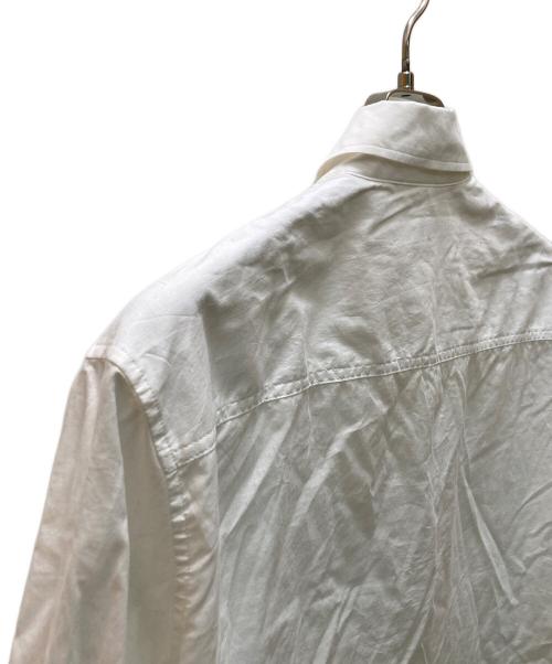 Y's（ワイズ）Y's (ワイズ) ロングポプリンシャツ ホワイト サイズ:1の古着・服飾アイテム