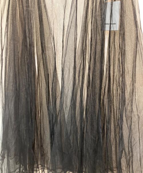 Chika Kisada（チカ キサダ）Chika Kisada (チカ キサダ) シースルーブラックキャミワンピース ブラック サイズ:1の古着・服飾アイテム