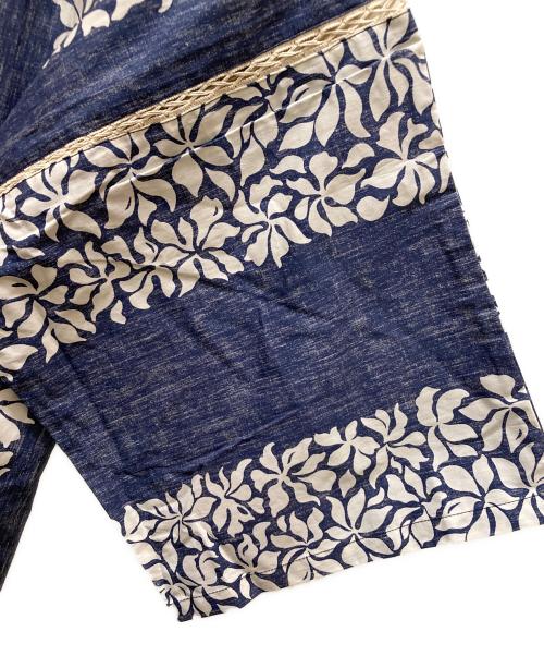 reyn spooner（レイン スプナー）reyn spooner (レイン スプナー) セットアップ甚平 SPOONER STRIPE ブルー サイズ:Ⅼの古着・服飾アイテム