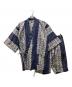 reyn spooner（レイン スプナー）の古着「セットアップ甚平 SPOONER STRIPE」｜ブルー