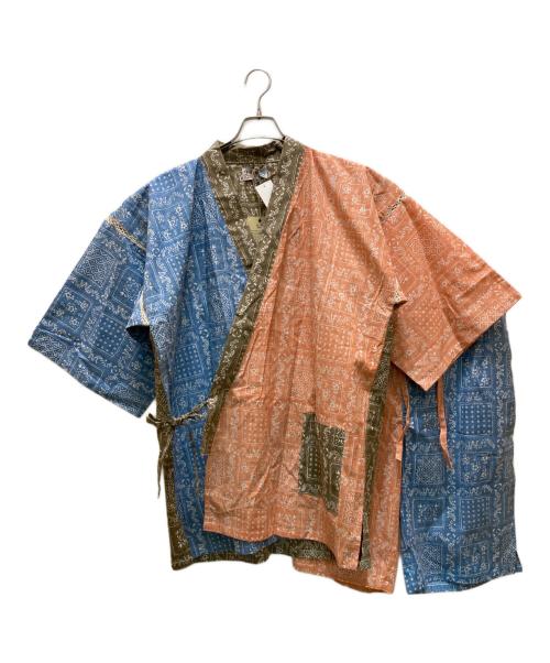 reyn spooner（レイン スプナー）reyn spooner (レイン スプナー) セットアップ甚平 SPOONER STRIPE マルチカラー サイズ:Ⅼ 未使用品の古着・服飾アイテム